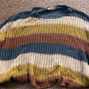 Colorful alterd state sweater